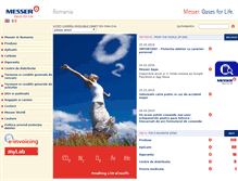 Tablet Screenshot of messer.ro